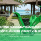 Xu hướng dùng máy băm cành cây nhập khẩu cho resort ven biển