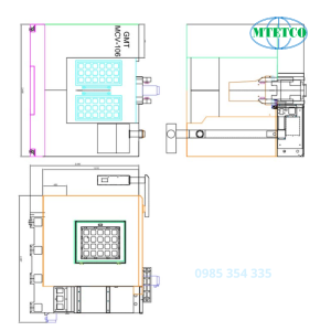Máy phay CNC GMT MCV-1060