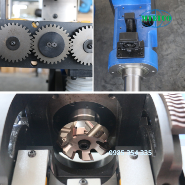 Máy phay vát mép cạnh thép tấm Taole TMM-60SY