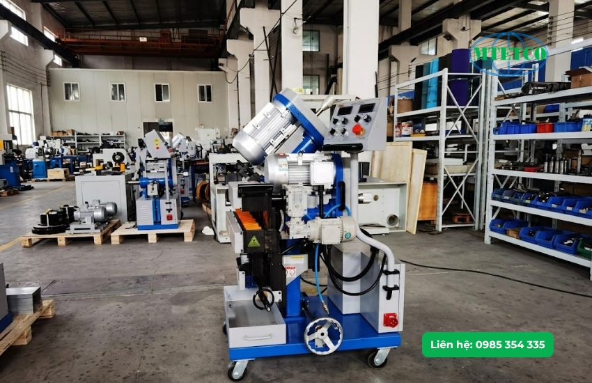 MTETCO - nhà cung cấp máy vát mép thép tấm 2 đầu uy tín, giá tốt