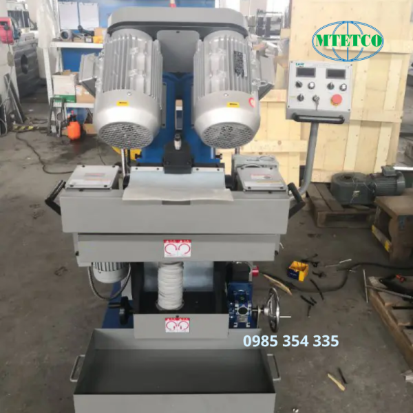 Máy vát mép thép tấm hiệu suất cao hai đầu Taole TMM-100D
