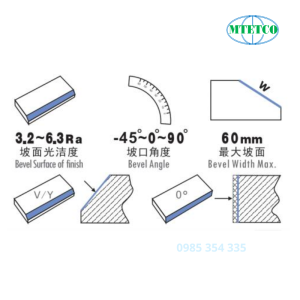 Máy vát mép thép tấm hai mặt Taole TMM-100K