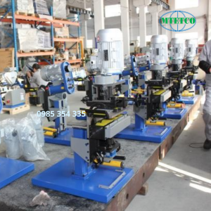 Máy vát mép thép tấm hiệu suất cao hai đầu Taole TMM-100D