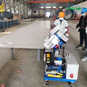 Máy vát mép thép tấm hai mặt Taole TMM-100K