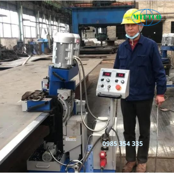 Máy vát mép thép tấm hạng nặng Taole TMM-100LY