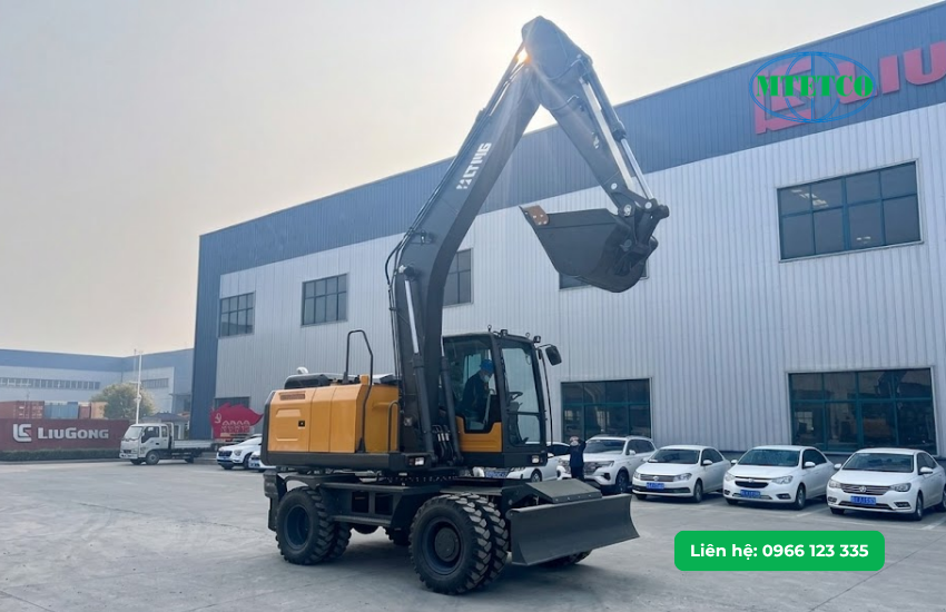 Máy xúc đào bánh lốp LTMG LWE180