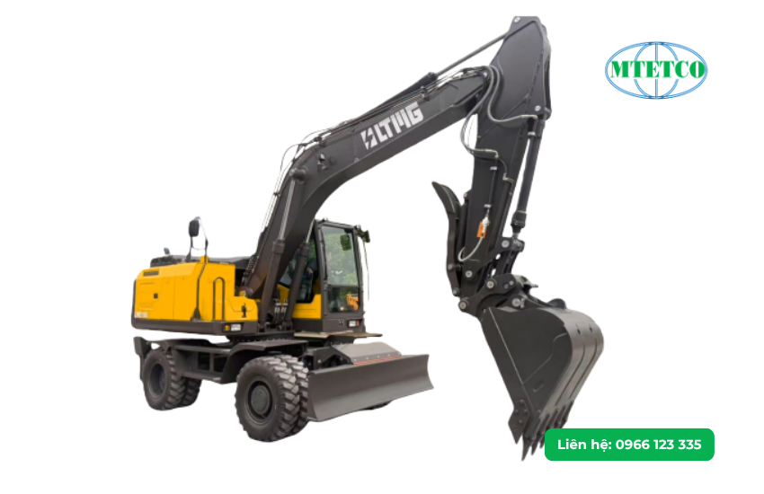 MTETCO bán máy xúc đào bánh lốp LTMG LWE180 giá tốt, chính hãng