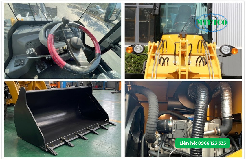 Người lái phải luôn thắt dây an toàn, kiểm tra kỹ lốp xe và tuyệt đối tuân thủ tải trọng thiết kế