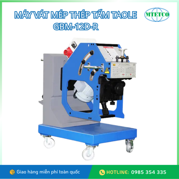 Máy vát mép thép tấm Taole GBM-12D/12D-R