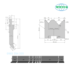 Máy chấn tôn CNC 3m KRASS MB8-210T3200