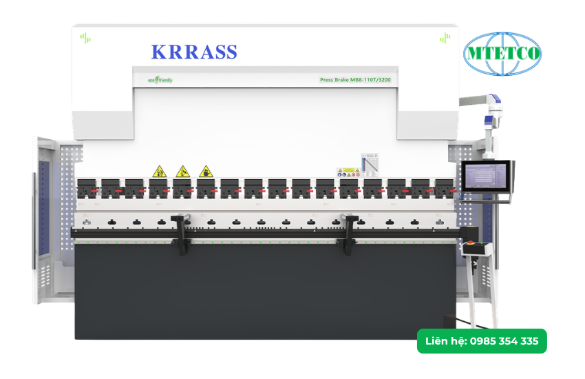 Máy chấn tôn CNC 3m KRASS MB8-210T3200