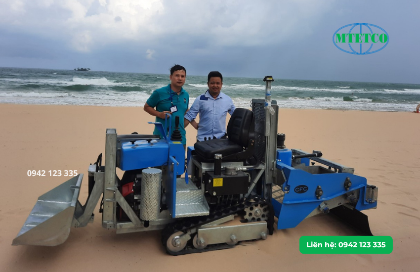 Dự án máy sàng cát bãi biển tại Phú Quốc - Resort Radisson Blu