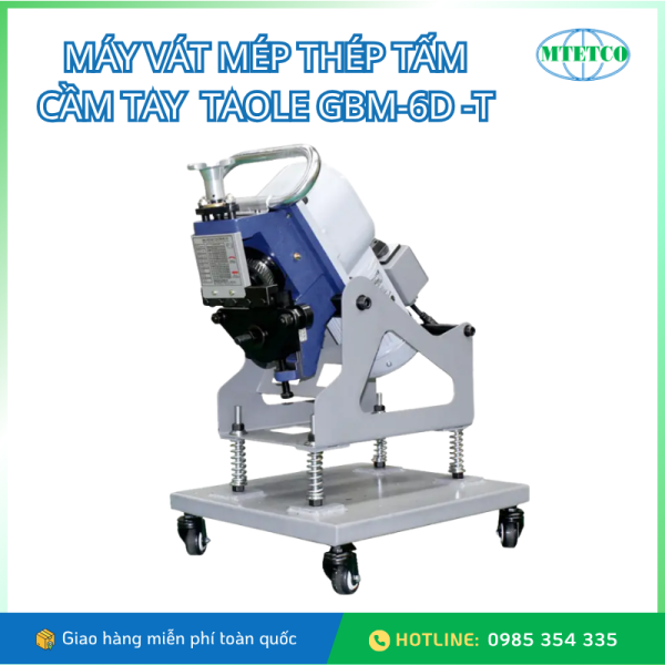 Máy vát mép thép tấm cầm tay GDM-6D/6D-T