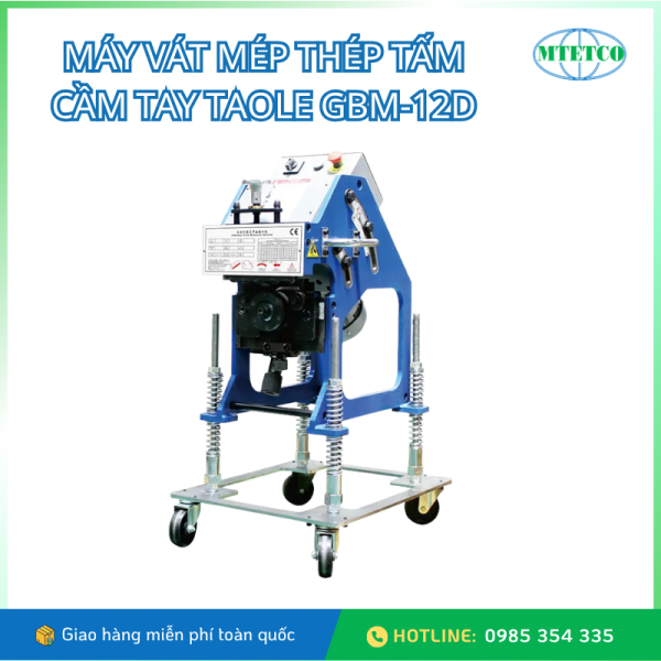 mtetco-may-vat-mep-thep-tam-cam-tay-taole-gbm-12d-12d-r-1 Máy vát mép thép tấm Taole GBM-12D/12D-R