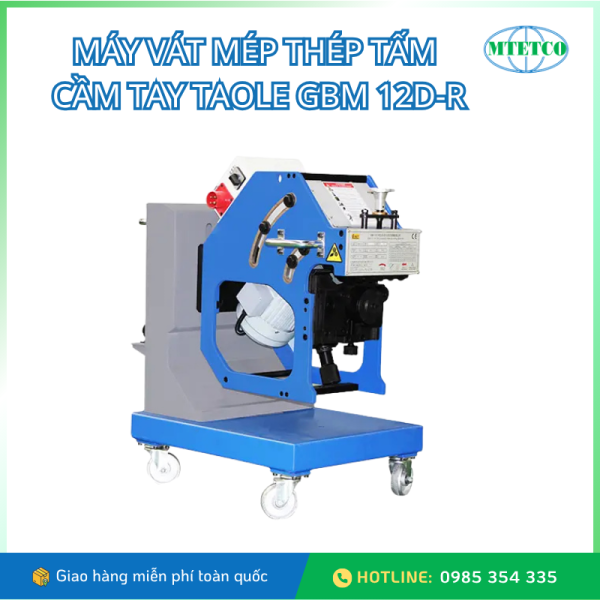 Máy vát mép thép tấm Taole GBM-12D/12D-R