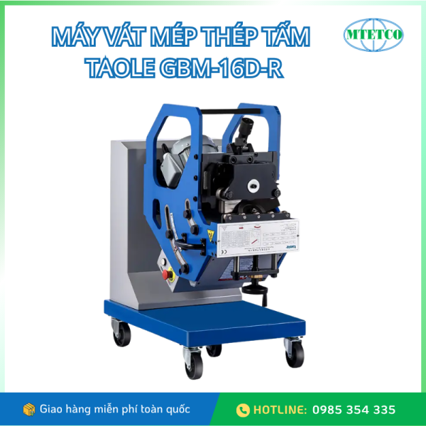 Máy vát mép thép tấm Taole GBM-16D/16D-R