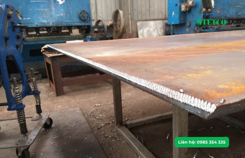Góc vát đẹp, chính xác, thép tấm dày đến đâu cũng có model phù hợp