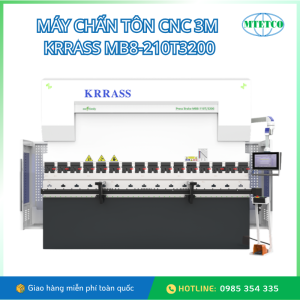 Máy chấn tôn CNC 3m KRRASS MB8-210T3200