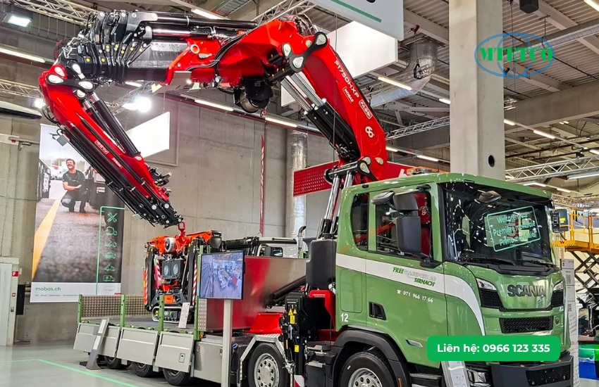 Tổng hợp các dòng cẩu gập thủy lực Fassi