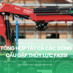 Tổng hợp các dòng cẩu gập thủy lực Fassi