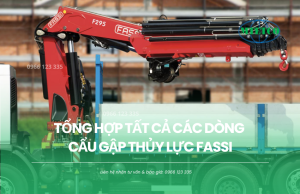 Tổng hợp các dòng cẩu gập thủy lực Fassi