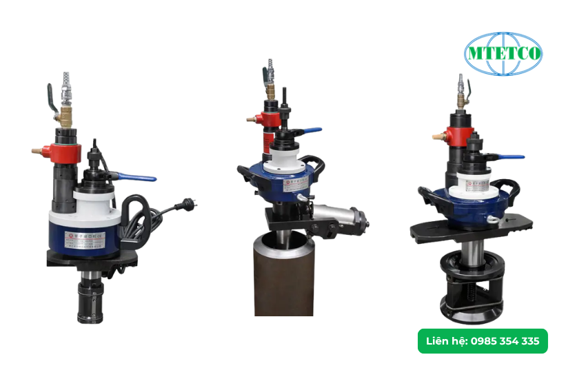 Máy vát mép ống khí nén TIP Taole