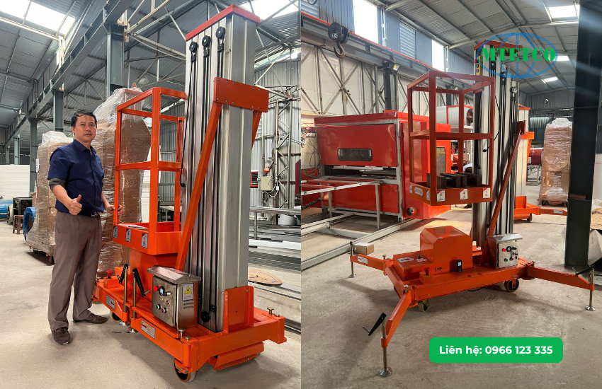 Top 2 thang nâng người 8m phổ biến hiện nay