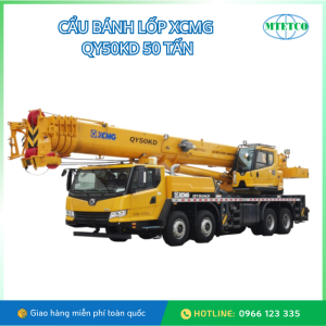 Cẩu bánh lốp XCMG QY50KD 50 tấn