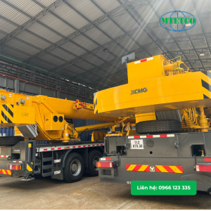 Cẩu bánh lốp XCMG QY50KD 50 tấn